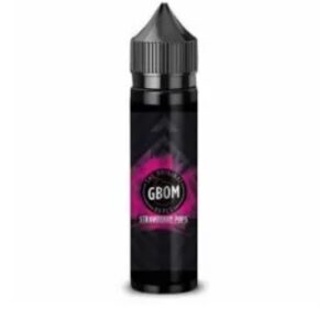 Local Vaping Liquid - GBOM Strawberry Pops (0mg) - stock on hand
