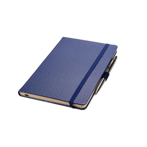 A5 Carbon Notebook - blue (NBK-3008)