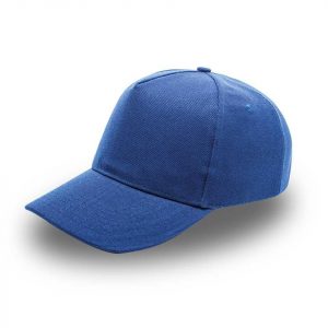 Kiddies 5 Panel Fade Resistant Cap - royal blue (K5038)