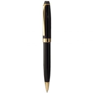 Sentinel Ballpen - black with gold trim (W-B1708)