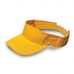 Twill Visor - yellow (6052)