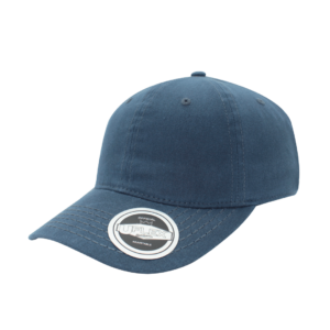 Uflex Waxed Cotton Canvas 6 Panel Adjustable Cap - navy (U15614)