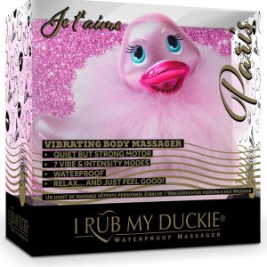 I Rub My Duckie Paris Rose Bath or Shower Vibrator