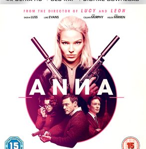 Anna (Sasha Luss, Helen Mirren, Luke Evans) (4K Ultra HD+Blu Ray)