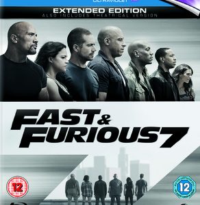 Fast and Furious 7: Furious 7 (Blu Ray)