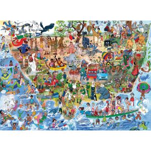 Funny South Africa - Where Is Bokkie (1500pc Puzzle)