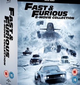 Fast and Furious 1-8 Movie Collection (Blu Ray)