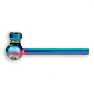 Rasta Pipe - Glass pipe Rainbow - 12cm (Pipe8549)