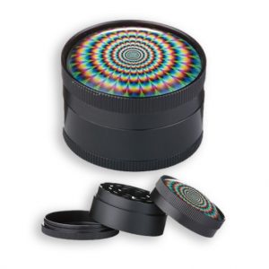 Tobacco Grinder - 3 Part Hypnotic 50mm (TBGR043)