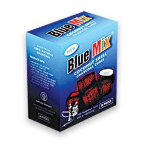 Hubbly Coal - Blue Mix Coconut Shell Coal - 96 pieces (HUB-COA024)