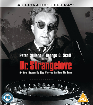 Dr Strangelove (Peter Sellers, George C Scott) (4K Ultra HD+Blu Ray)