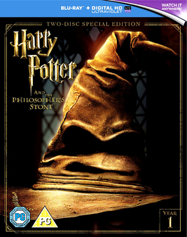 Harry Potter 1: Harry Potter and The Philosophers Stone (Blu Ray)