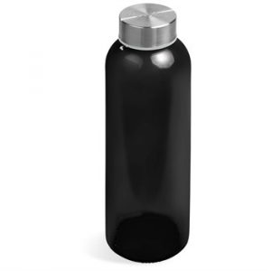 Kooshty Pura Glass Water Bottle - 500ml - black (Koosh-9070)