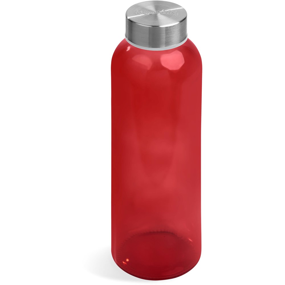 Kooshty Pura Glass Water Bottle - 500ml - red (Koosh-9070)