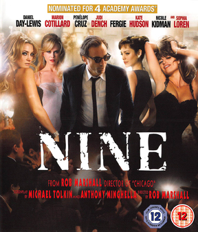 Nine (Daniel Day-Lewis, Nicole Kidman, Sophia Loren, Kate Hudson, Judi Dench) (Blu Ray)