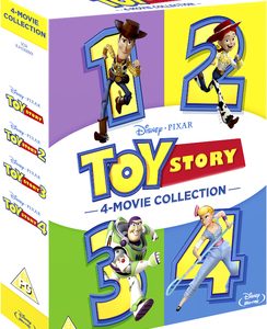 Toy Story 1-4 Collection (Blu Ray)