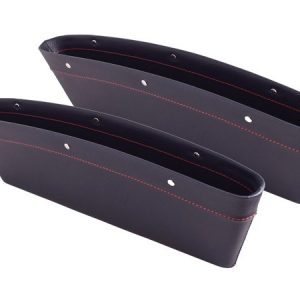 2-Piece Car Seat Gap Organiser - black (P2548B)