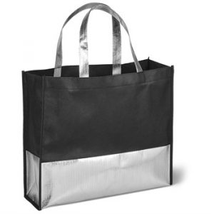 Burlesque Shopper - silver (BAG-4800)