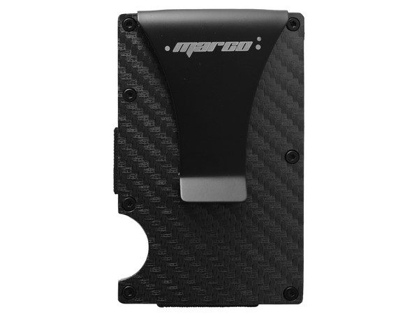 RFID Card Holder and Money Clip - black (P2547B)