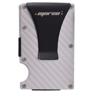 RFID Card Holder and Money Clip - silver (P2547S)