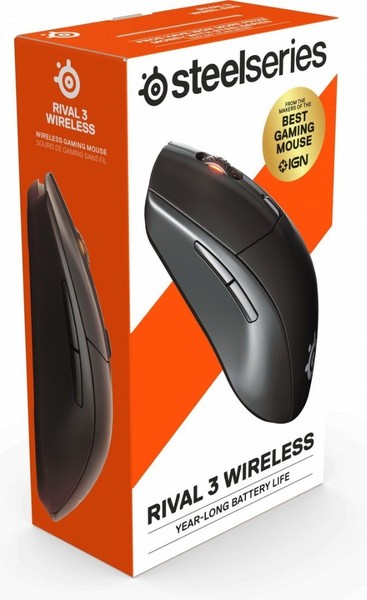 SteelSeries Rival 3 Wireless Gaming Mouse (62521)