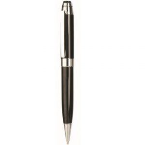 Suprima Ballpen - black with chrome trim (B1924)