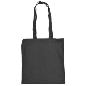 140g Cotton Tote Bag - black (BAG143B)
