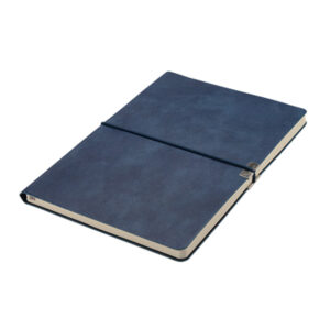 A5 Vegan Leather Notebook - blue (NBK-7119)