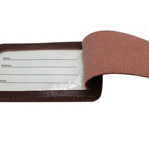 Bon Voyage Luggage Label - brown (6686)