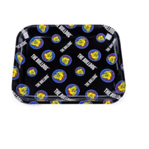 Bulldog Rolling Trays - Black - Small, Small Prints (18cm) (BRTS01)