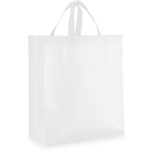 Pacific Laminated Shopper - white