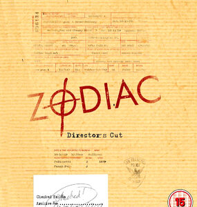 Zodiac (Robert Downey jr., Mark Ruffalo, Jake Gyllenhaal) (Blu Ray)