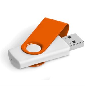 Axis Gyro Memory Stick - 32GB - white/orange (AM-623)