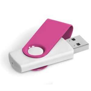 Axis Gyro Memory Stick - 32GB - white/pink (AM-623)