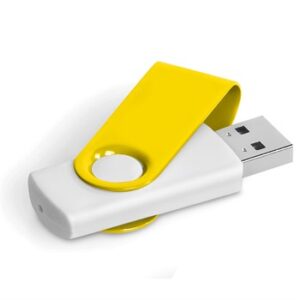 Axis Gyro Memory Stick - 32GB - white/yellow (AM-623)