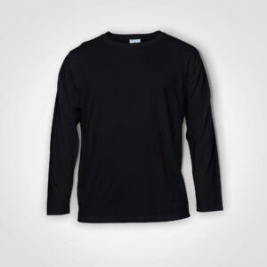 Kids Promo Long Sleeve T-Shirt - black