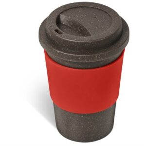 Kooshty Brown Bean Kup - 400ml - red