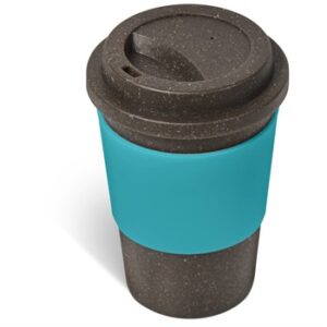 Kooshty Brown Bean Kup - 400ml - turquoise