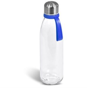 Kooshty Loopy Glass Water Bottle - 650ml (Koosh-9200) - blue