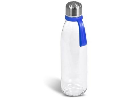 Kooshty Loopy Glass Water Bottle - 650ml (Koosh-9200) - blue