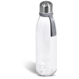 Kooshty Loopy Glass Water Bottle - 650ml (Koosh-9200) - grey