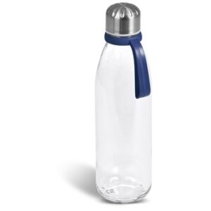Kooshty Loopy Glass Water Bottle - 650ml (Koosh-9200) - navy