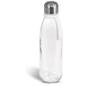 Kooshty Loopy Glass Water Bottle - 650ml (Koosh-9200) - white