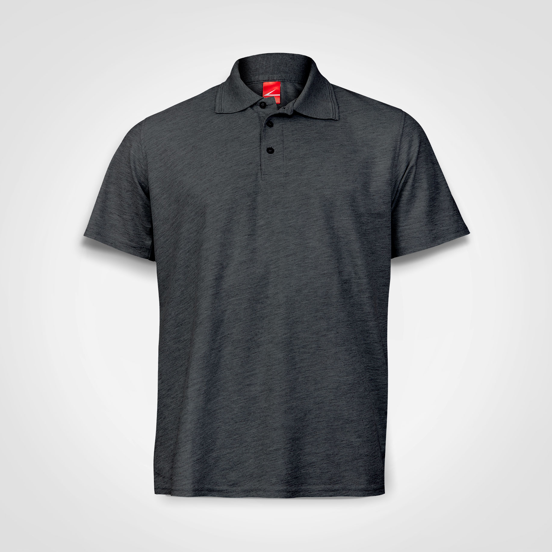 Mens Golfer - charcoal melange