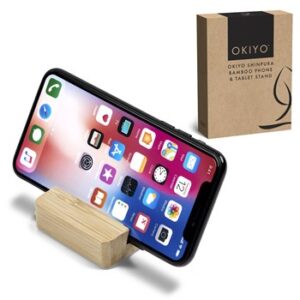 Okiyo Shinpura Bamboo Phone and Tablet Stand (Tech-5337)