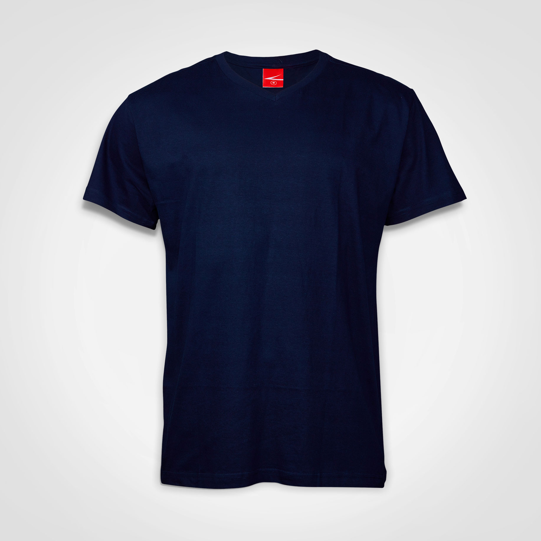 Unisex V-Neck T-Shirt - navy
