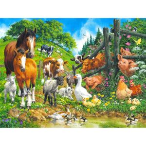 Farm Meeting (48pc Puzzle) (RGS351)