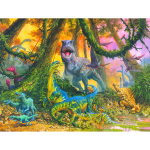Forest of Dinosaurs (100 Piece Puzzle) (RGS365)