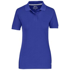 Slazenger Crest Golf Shirt - Ladies - blue (SLAZ-804)