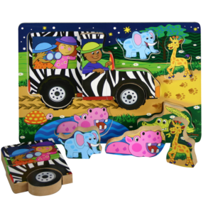 Safari Chunky Puzzle (12 Piece) (RGS2048)